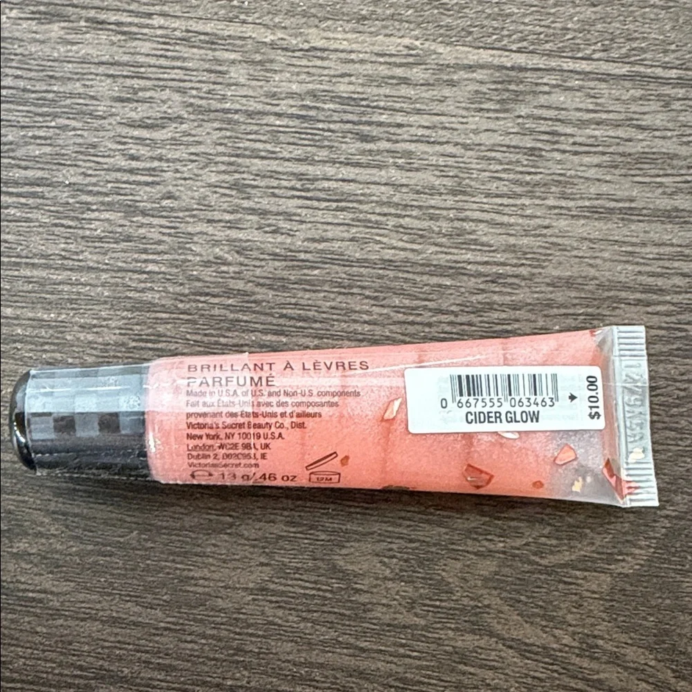 Victoria's Secret Cider Glow Lip Gloss — Peachy Pink Shine